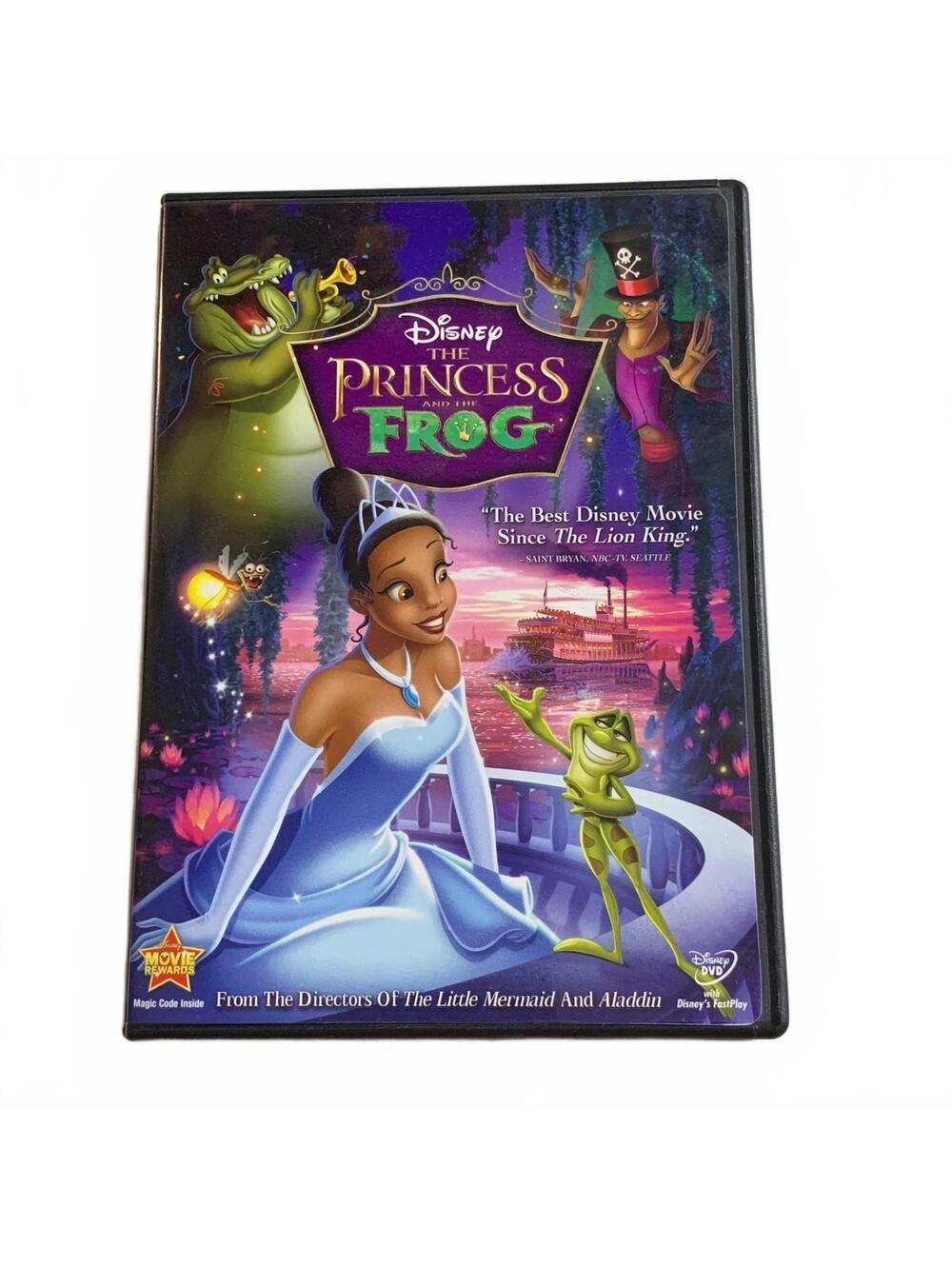 Disney The Princess and the Frog DVD 1-Disc w/ Movie Rewards Insert G